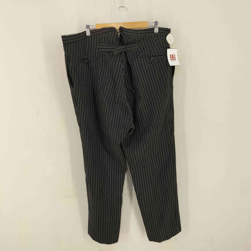 推定50S バック針シンチ サスペンダーボタン フレンチストライプパンツ メンズ