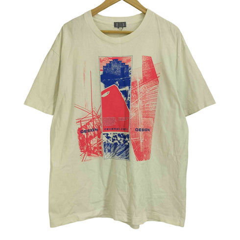 シーイー C.E cavempt.com DESIGN T グラフィック プリント 半袖 Tシャツ メンズ JPN:XL