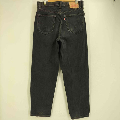 リーバイス Levis 00S ボタン裏134 560 COMFORT FIT BLACK DENIM PANTS 先染め コンフォートフィット ブラックデニムパンツ メンズ W33 L32