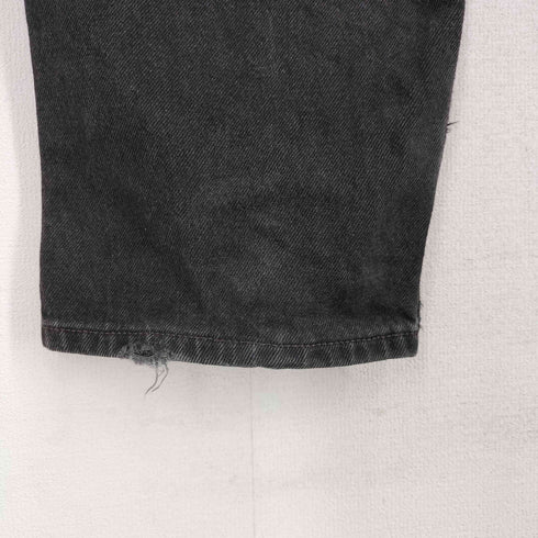 リーバイス Levis 00S ボタン裏134 560 COMFORT FIT BLACK DENIM PANTS 先染め コンフォートフィット ブラックデニムパンツ メンズ W33 L32