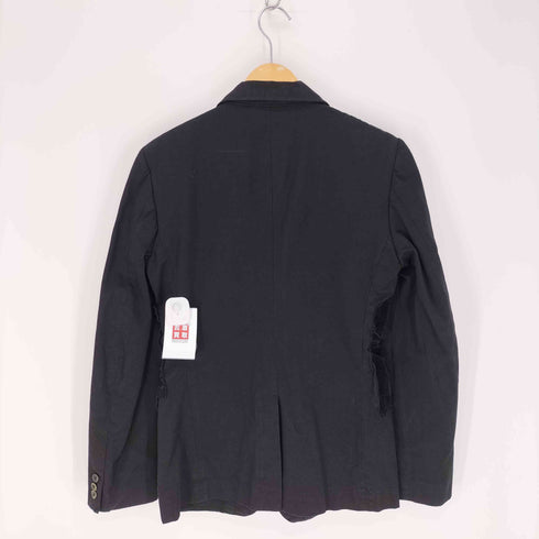 コムデギャルソンオムプリュス COMME des GARCONS HOMME PLUS AD2005 05AW Sports Tailoring スポーツテーラリング期 パッチワーク ツギハギ 染色加工 2B テーラード ジャケット メンズ JPN:S