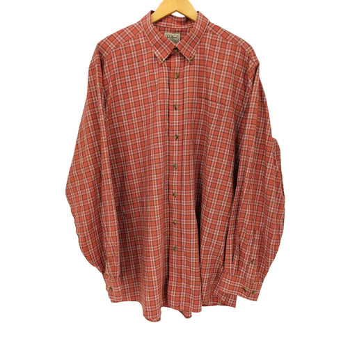 エルエルビーン L.L.Bean TRADITIONAL FIT チェックシャツ メンズ import:XL XL TALL