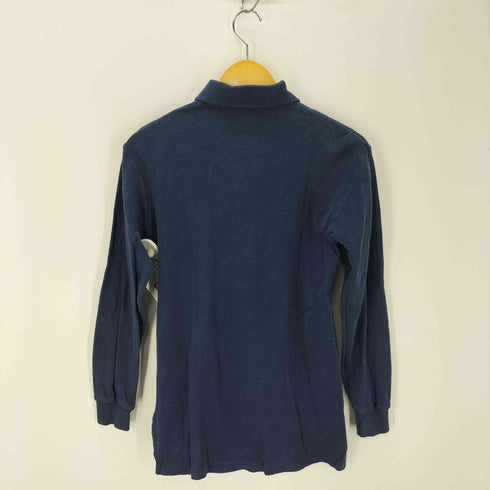 ポロバイラルフローレン Polo by RALPH LAUREN ポニー刺しゅう長袖鹿の子ポロシャツ レディース JPN:M