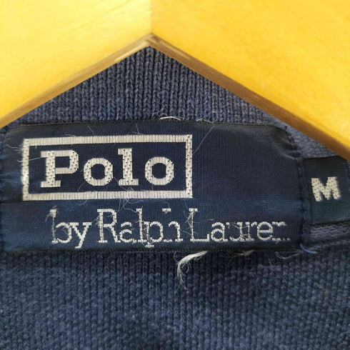ポロバイラルフローレン Polo by RALPH LAUREN ポニー刺しゅう長袖鹿の子ポロシャツ レディース JPN:M