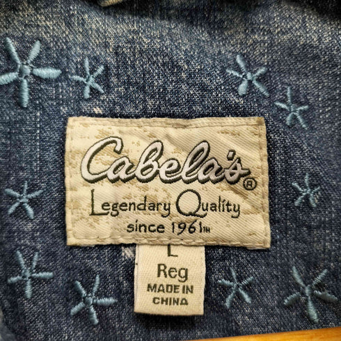 カベラス Cabela's デニムジップブルゾン レディース L
