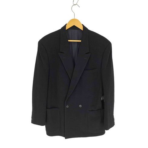 イッセイミヤケメン ISSEY MIYAKE MEN 80S 83AW 筆タグ ウール混 2B ダブルブレスト テーラード ジャケット メンズ JPN:M