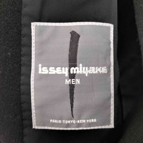 イッセイミヤケメン ISSEY MIYAKE MEN 80S 83AW 筆タグ ウール混 2B ダブルブレスト テーラード ジャケット メンズ JPN:M