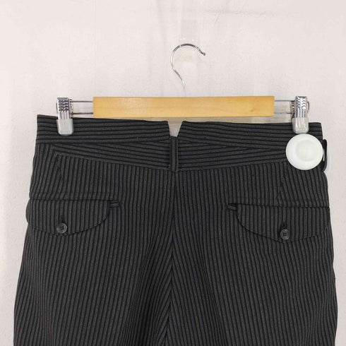 推定~40s ユーロヴィンテージ 針刺し ストライプスラックスパンツ メンズ
