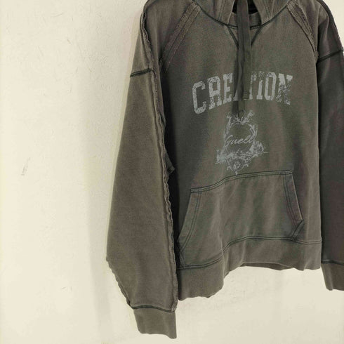 GUELL 24aw Insideout Hoodie Vintage Black メンズ import:L