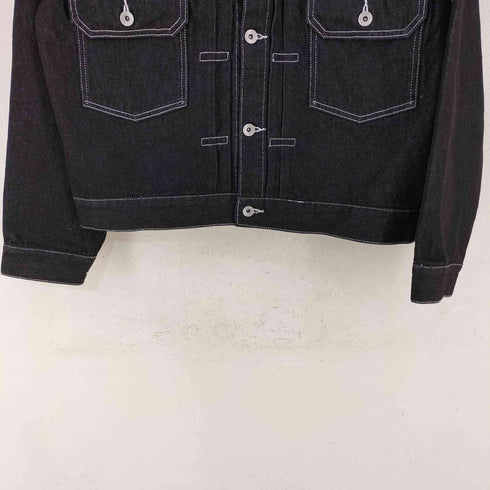 GUELL 24aw Insideout black Denim Jacket メンズ import:L