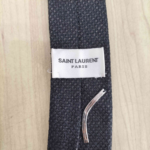 サンローラン Saint Laurent モノグラムネクタイ メンズ