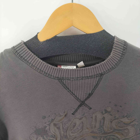 リーバイス Levis ヴィンテージライク ピグメント裏起毛スウェットプルオーバー メンズ import:L