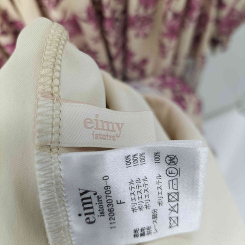 エイミーイストワール eimy istoire Donatella flower チョーカーネックワンピース レディース FREE