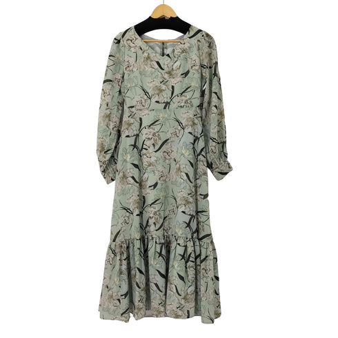 エイミーイストワール eimy istoire Letty Flower シアーフレアワンピース レディース JPN:M