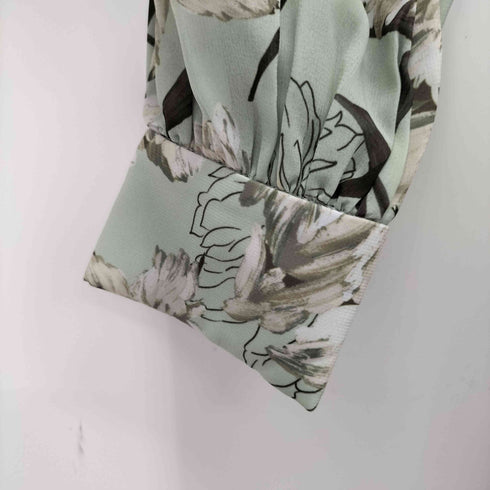 エイミーイストワール eimy istoire Letty Flower シアーフレアワンピース レディース JPN:M