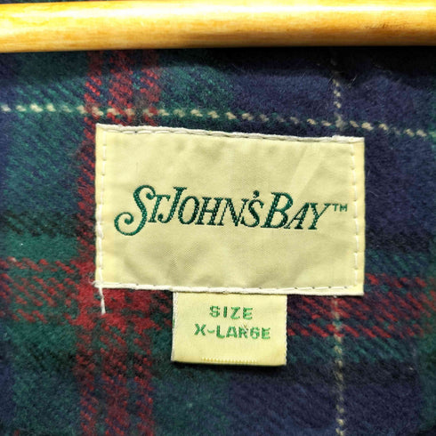 セントジョンズベイ STJOHNS BAY 裏地ウール フーデッドフィールドジャケット メンズ XL