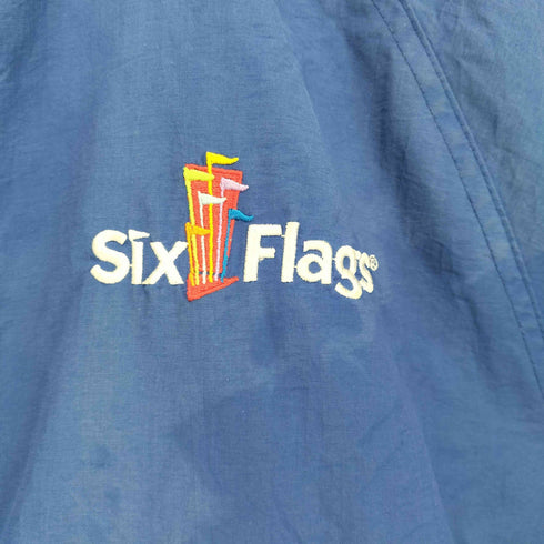 SIX FLAGS 刺繍ジップブルゾン メンズ
