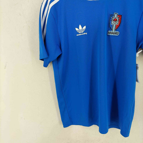 アディダス adidas skateboarding Futebol USA Tee メンズ import:L
