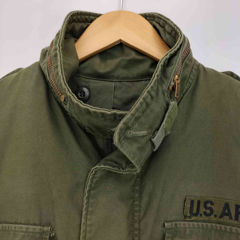 ユーエスアーミー U.S. ARMY 76年製 GENERAL社製ジップ 3rd M-65 フィールドジャケット メンズ MEDIUM-SHORT