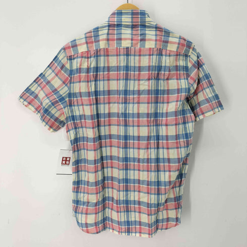 エルエルビーン L.L.Bean SLIGHTLY FITTED チェック半袖シャツ メンズ import:S