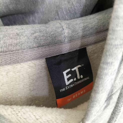 ビームス BEAMS E.T. Collection フロントプリントパーカー メンズ