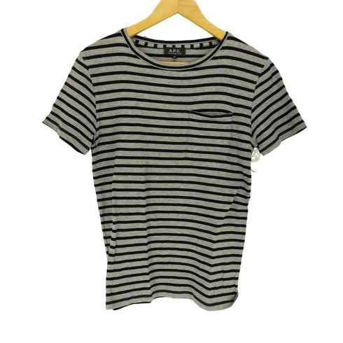 アーペーセー A.P.C. ボーダーTシャツ メンズ XS