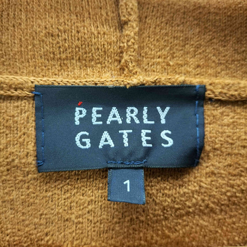 パーリーゲイツ PEARLY GATES パイル地 プルオーバーパーカー レディース 1