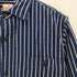 ヒューストン HOUSTON STRIPE VIYELLA SHIRT ストライプ ビエラシャツ メンズ JPN:L