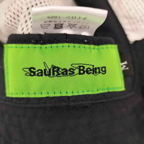 ビームスティー BEAMS T SauRas Being × WANDER MAN / NaQs remix ハット メンズ