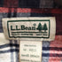 エルエルビーン L.L.Bean L/S チェックフランネルシャツ メンズ import:M