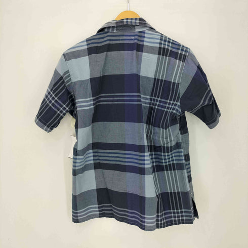 エンジニアードガーメンツ Engineered Garments 4P チェックオープンカラーS/Sシャツ メンズ JPN:S
