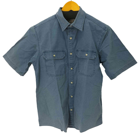 エルエルビーン L.L.Bean S/S コットンワークシャツ メンズ import:M