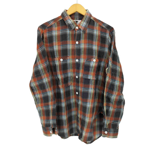 エンジニアードガーメンツ Engineered Garments 旧タグ 山ポケ ガチャポケ チェックレギュラーカラーシャツ メンズ JPN:M