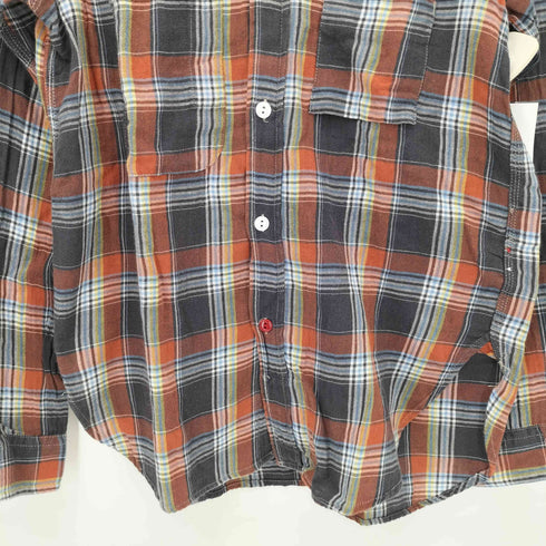 エンジニアードガーメンツ Engineered Garments 旧タグ 山ポケ ガチャポケ チェックレギュラーカラーシャツ メンズ JPN:M