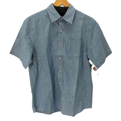 エルエルビーン L.L.Bean スリランカ製 ボタンダウン 半袖シャツ メンズ import:M