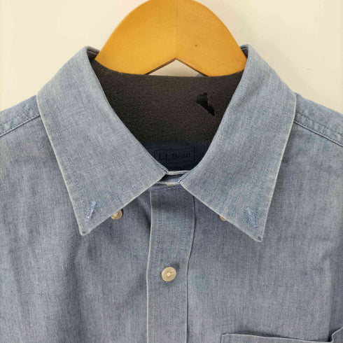 エルエルビーン L.L.Bean スリランカ製 ボタンダウン 半袖シャツ メンズ import:M