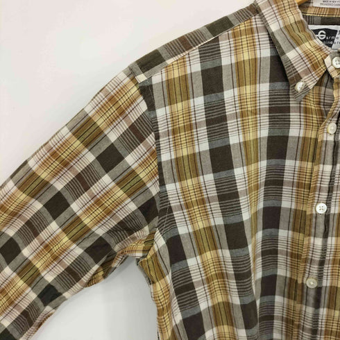 エンジニアードガーメンツ Engineered Garments 旧タグ チェックオフィサーシャツ メンズ JPN:S