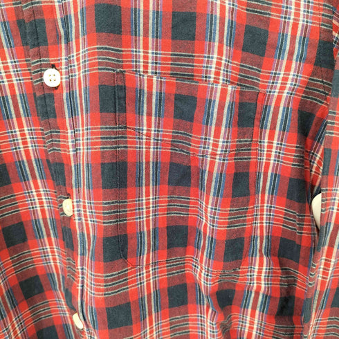 エンジニアードガーメンツ Engineered Garments 旧タグ チェックオフィサーシャツ メンズ JPN:S