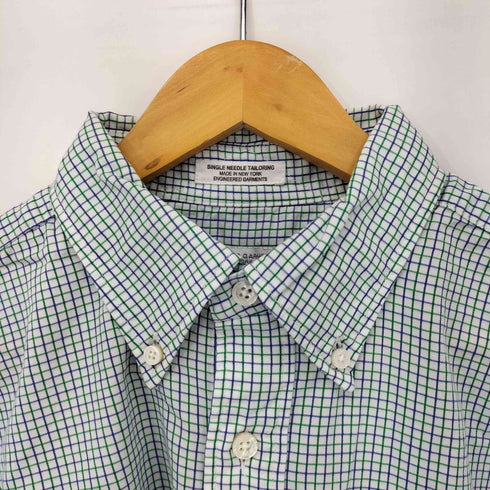 エンジニアードガーメンツ Engineered Garments ウィンドウペン チェックオフィサーシャツ メンズ JPN:S