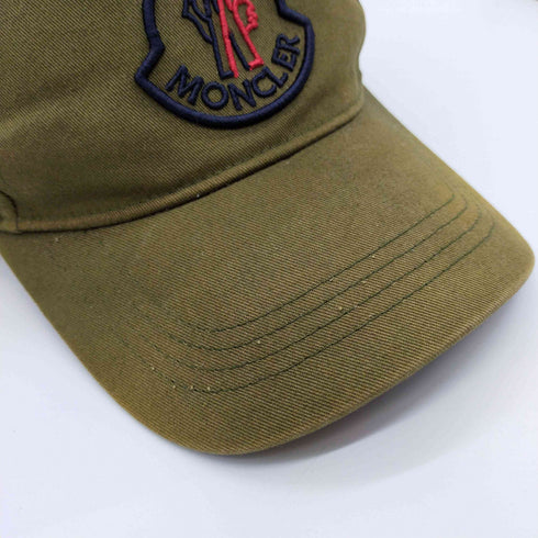 モンクレール MONCLER BASEBALL CAP ロゴ刺繍 6パネル ベースボールキャップ メンズ