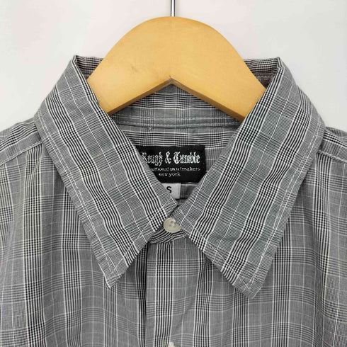 ROUGH&TUMBLE マルチパターン チェック S/S シャツ メンズ JPN:S
