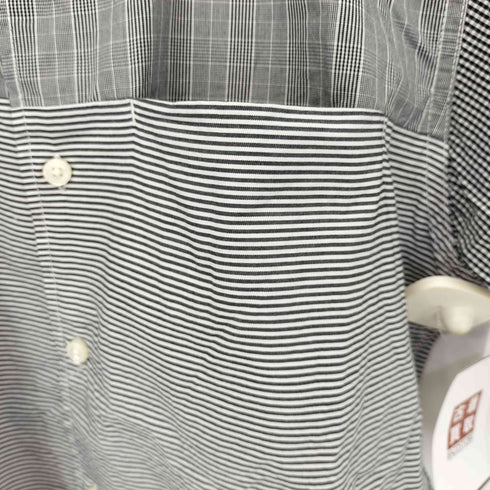 ROUGH&TUMBLE マルチパターン チェック S/S シャツ メンズ JPN:S