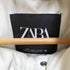 ザラ ZARA 23AW クロップド ラバー フィニッシュ フェイクレザー 中綿 ベスト レディース import:S