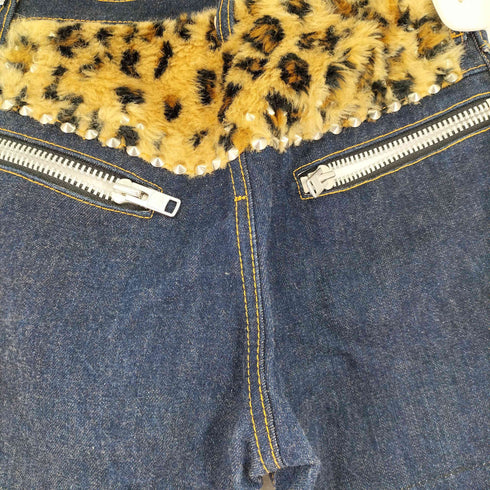 couleur a la mode マルチギミックデニムパンツ レディース