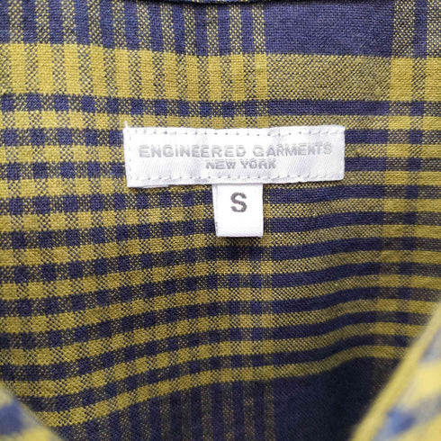 エンジニアードガーメンツ Engineered Garments PLAID CHECK ハンティングポケット チェックベスト メンズ JPN:S