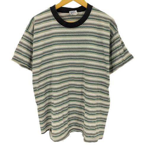 stonemesa マルチボーダーTシャツ メンズ