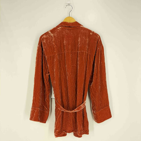 エディション Edition SILK/RAYON VELVET ベルベットガウン レディース FREE