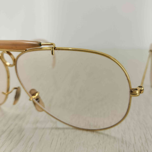 レイバン Ray-Ban ボシュロム社製 USA THE GENERAL ジェネラル 50th 80s アウトドアーズマン GOLD メンズ