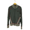 ディーゼル DIESEL 裏地サーマル ジップアップ スウェットカーディガン ジャケット メンズ import:L