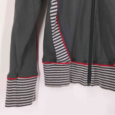 ディーゼル DIESEL 裏地サーマル ジップアップ スウェットカーディガン ジャケット メンズ import:L